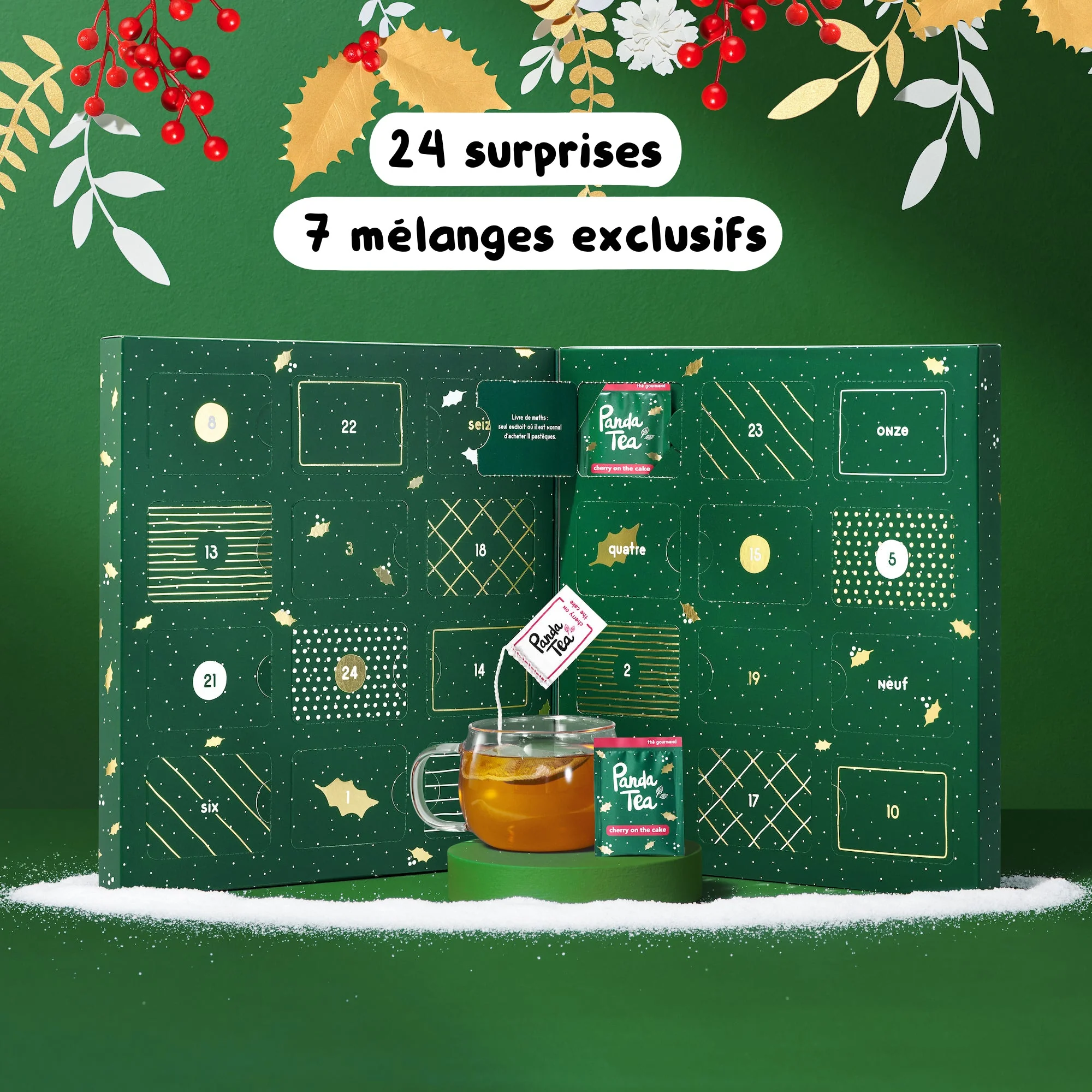 Calendrier de l'Avent - 24 Thés & Infusions - Image 4