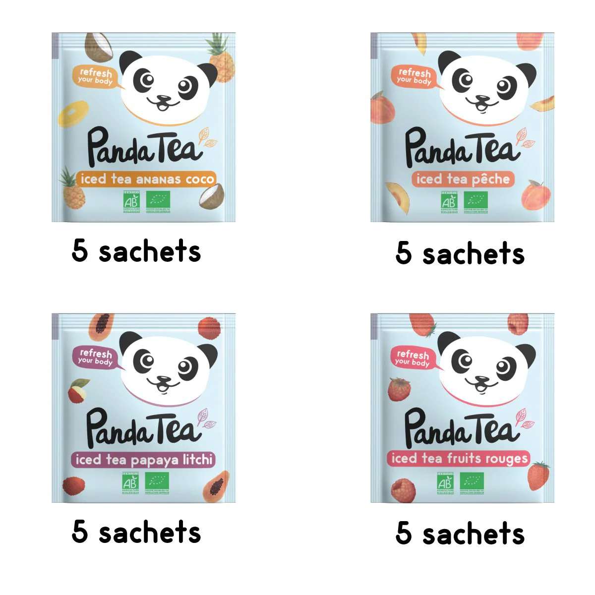 Coffret Iced Tea - 4 Infusions Glacées - Image 4