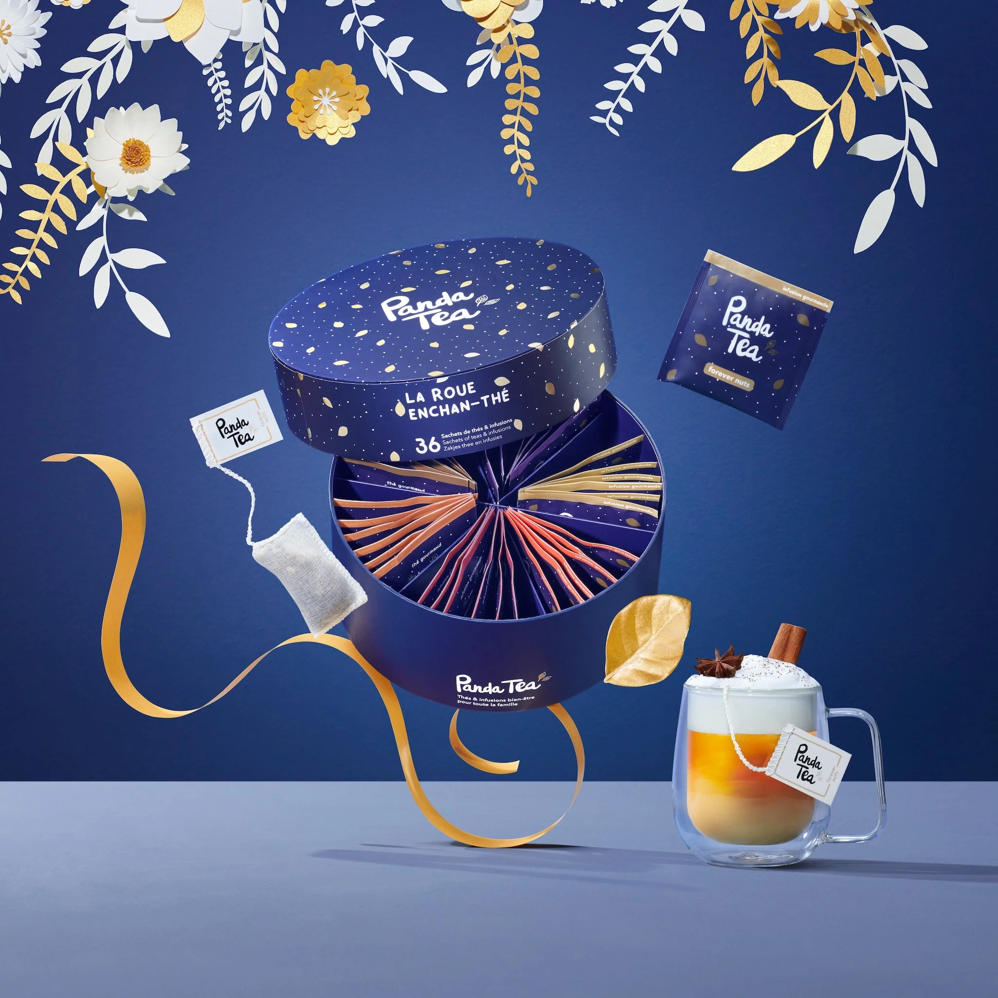 Coffret Thés de Noël : Roue Enchan-thé 36 sachets - Image 3