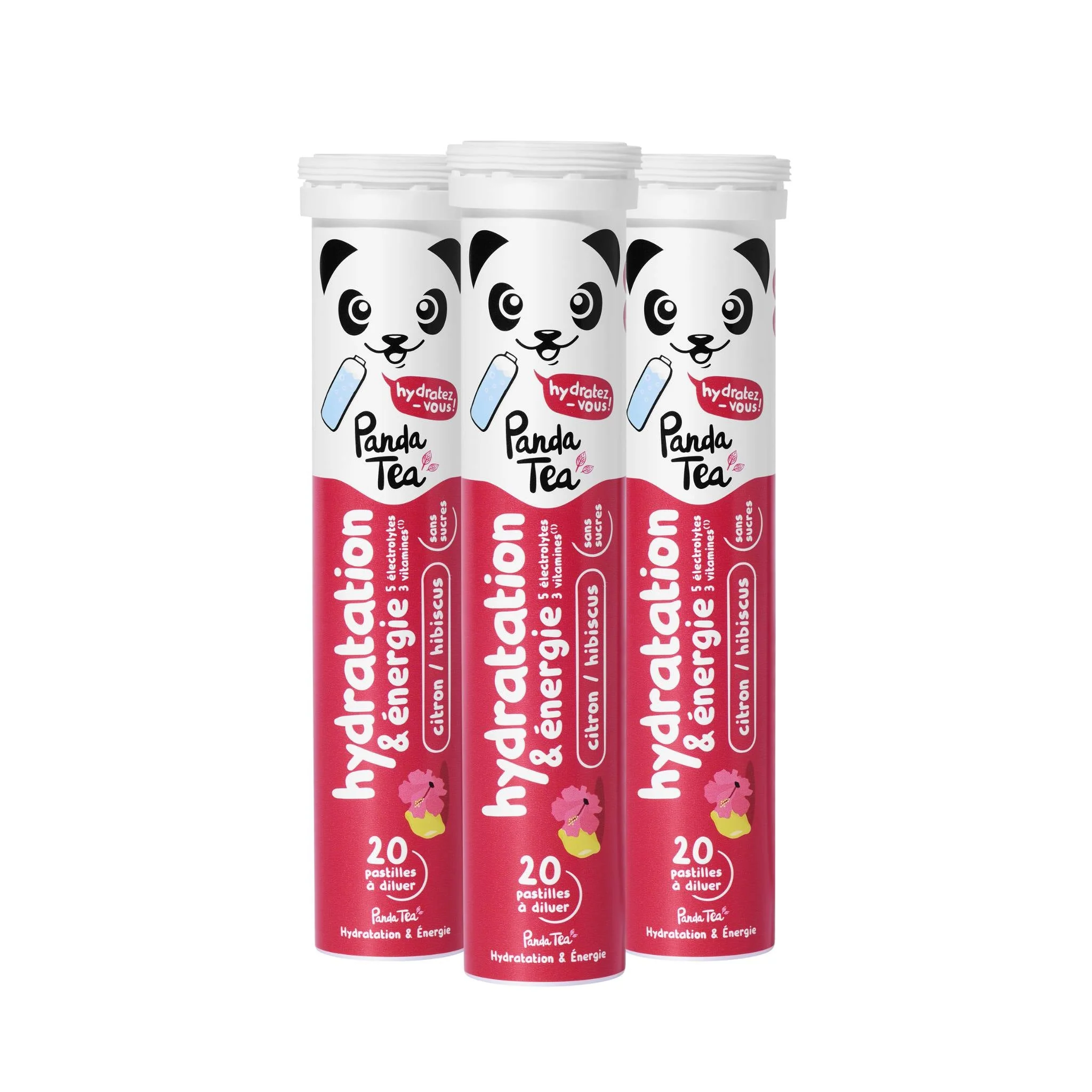 Pastilles Hydratation & Énergie - Hibiscus-Citron - Image 9