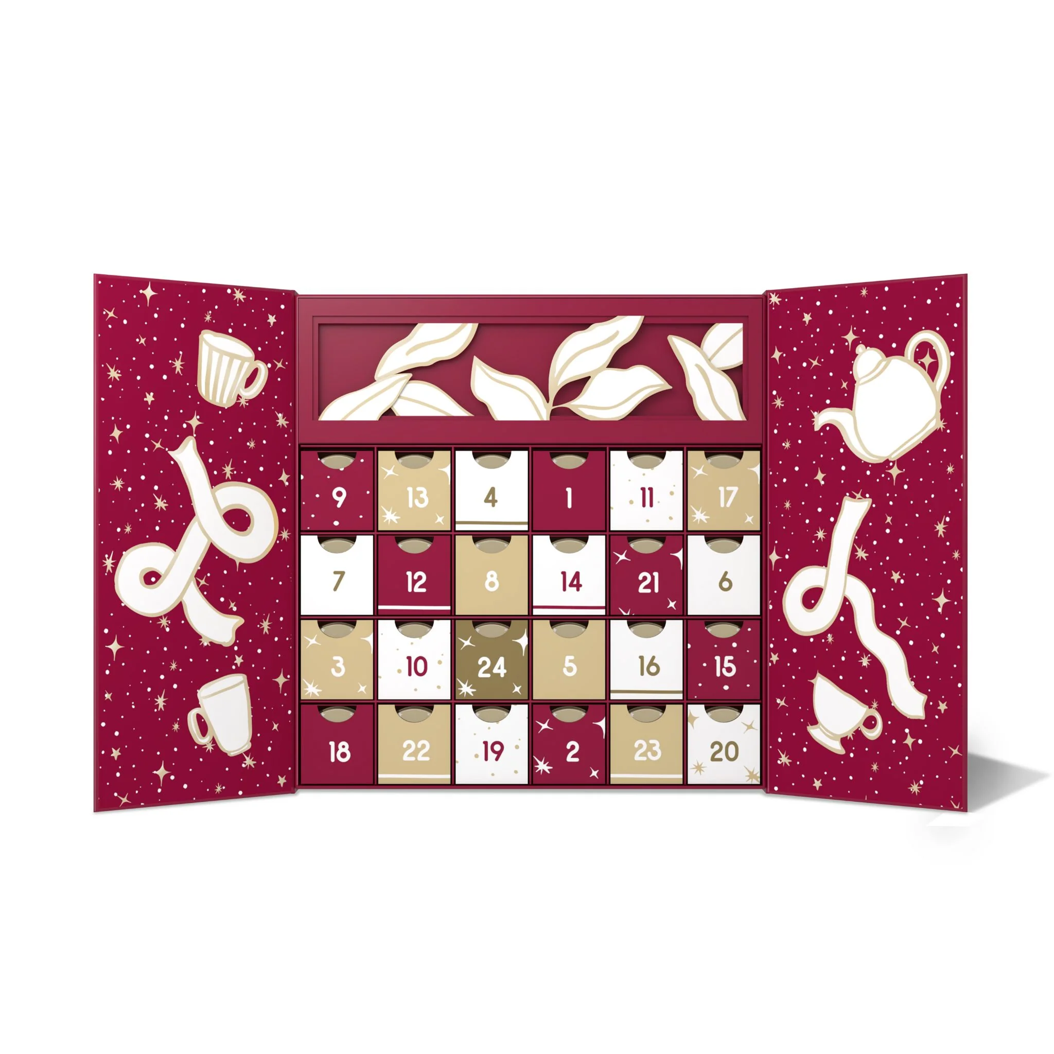 Calendrier de l'Avent Vrac - 24 Boites de Thés & Infusions - Image 4