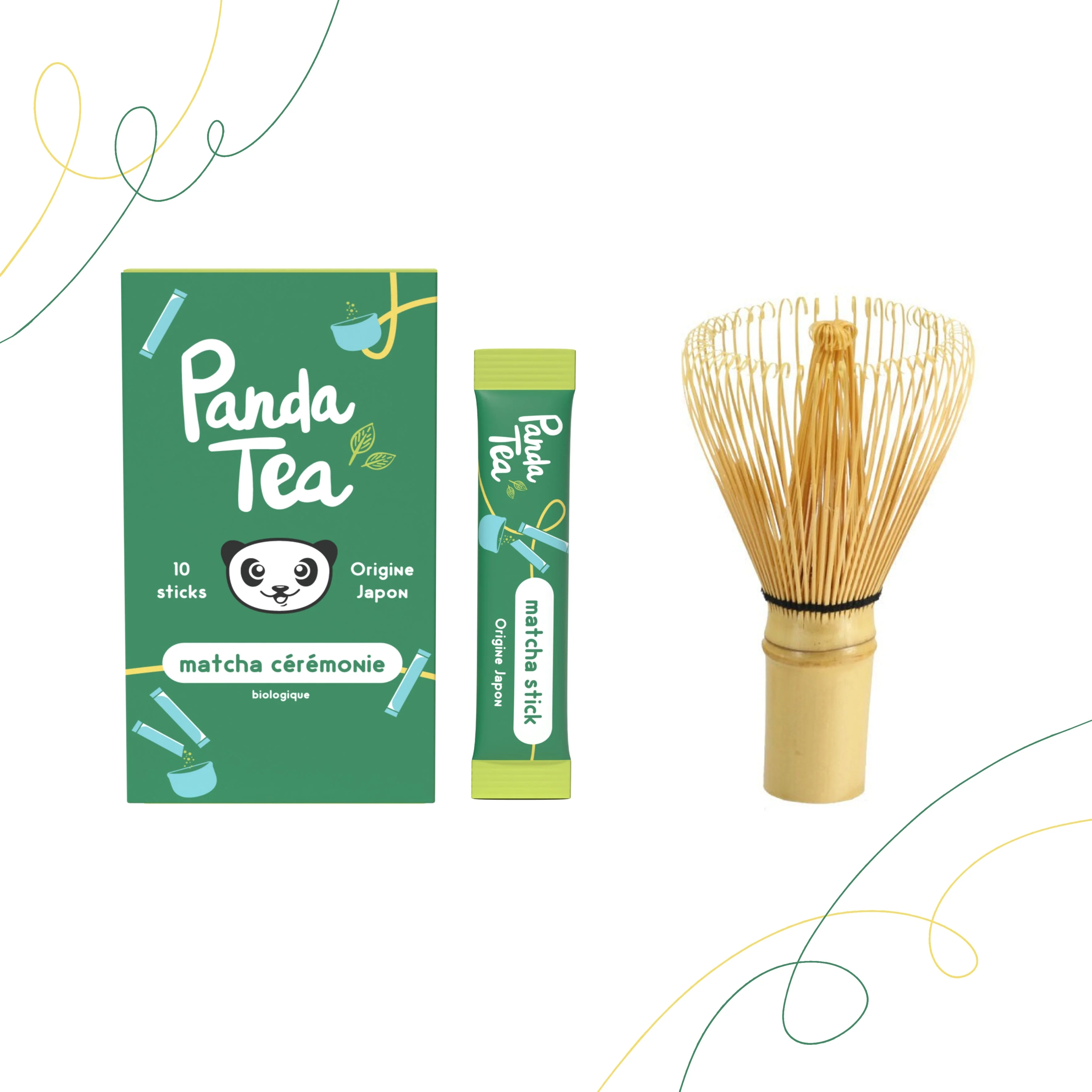 Thé Matcha Cérémonie Bio en Sticks - Image 8