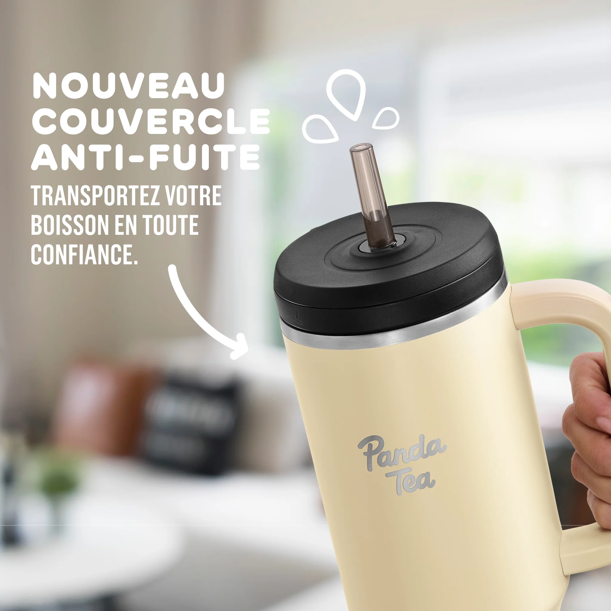 Giant Mug avec Paille - 1180 mL - Image 5