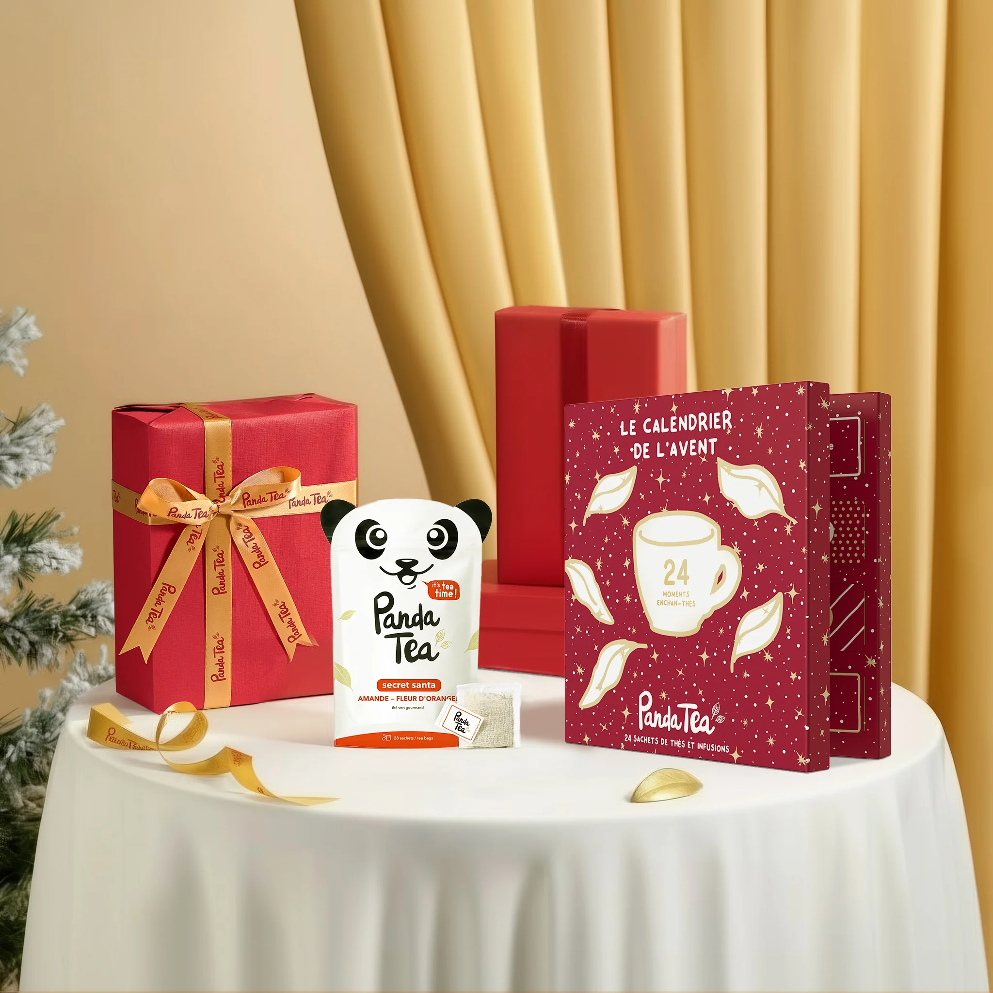 Calendrier de l'Avent 24 sachets & le Thé de Noël Secret Santa - Image 2