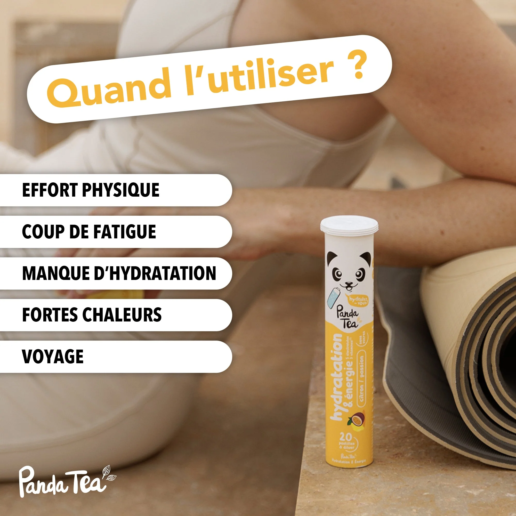 Pack Complet - Pastilles Hydratation & Énergie : Pêche, Menthe-Framboise, Citron-Passion et Hibiscus-Citron - Image 5