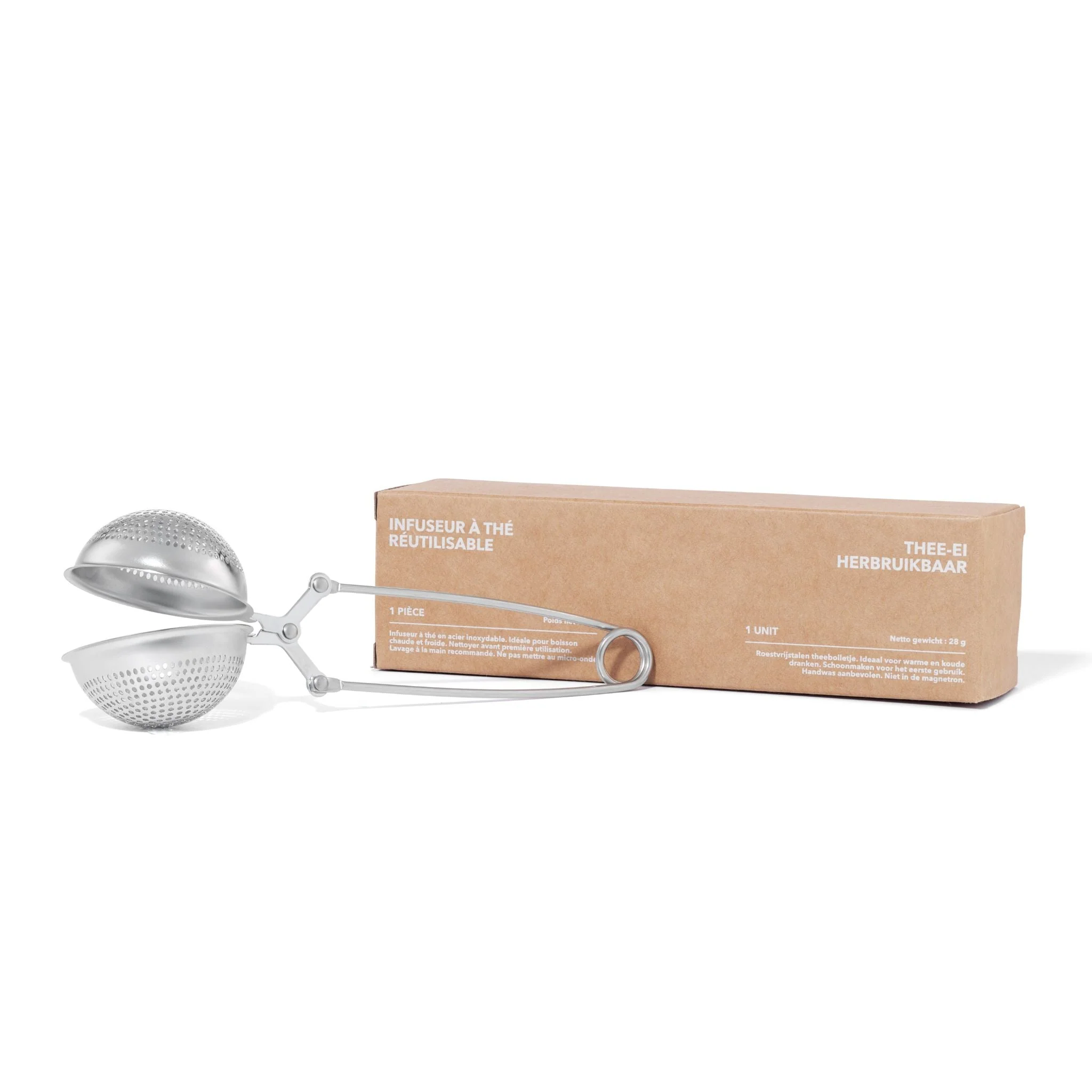 Pince à Thé Boule Inox - Image 3