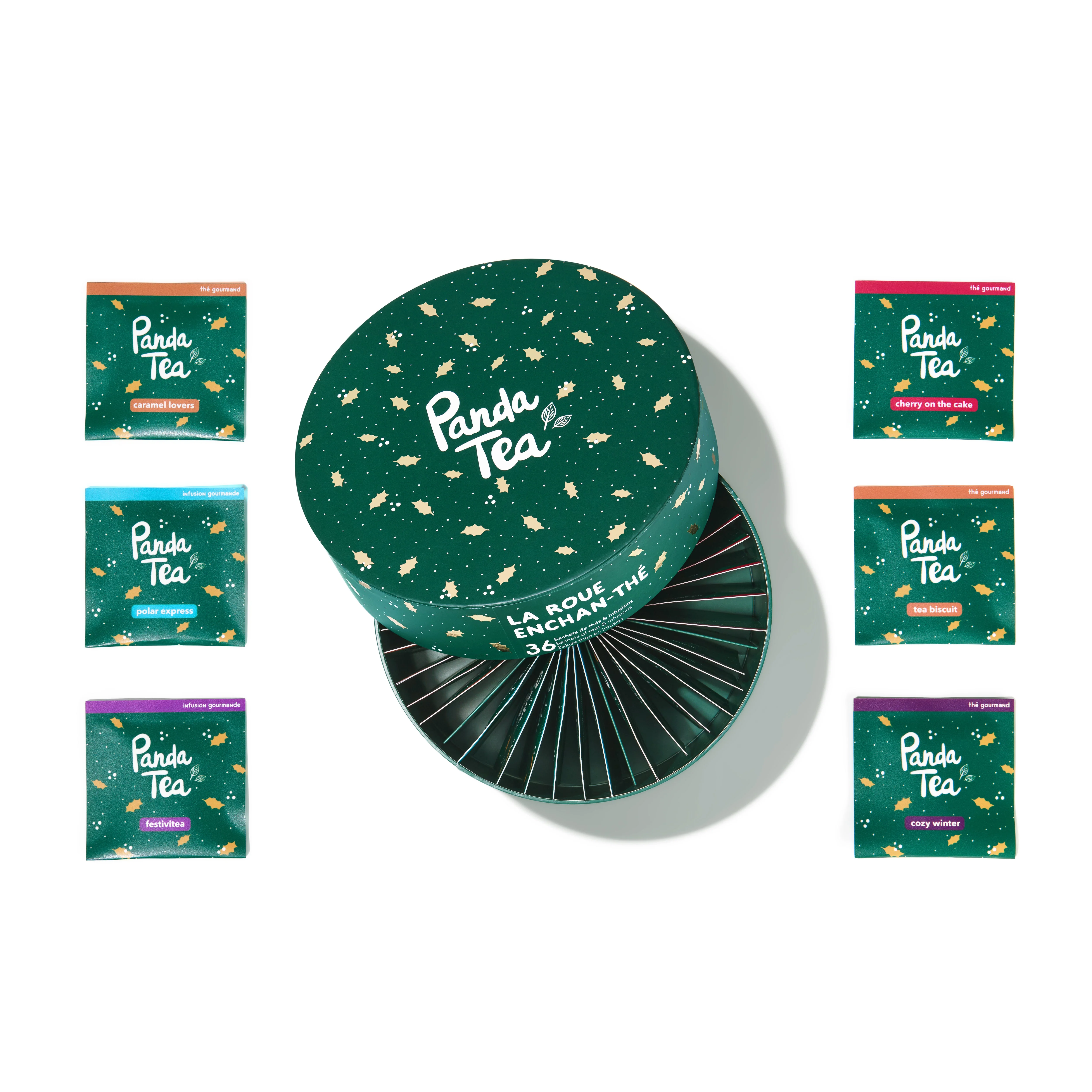 Coffret Thés de Noël : Roue Enchan-thé 36 sachets - Image 9