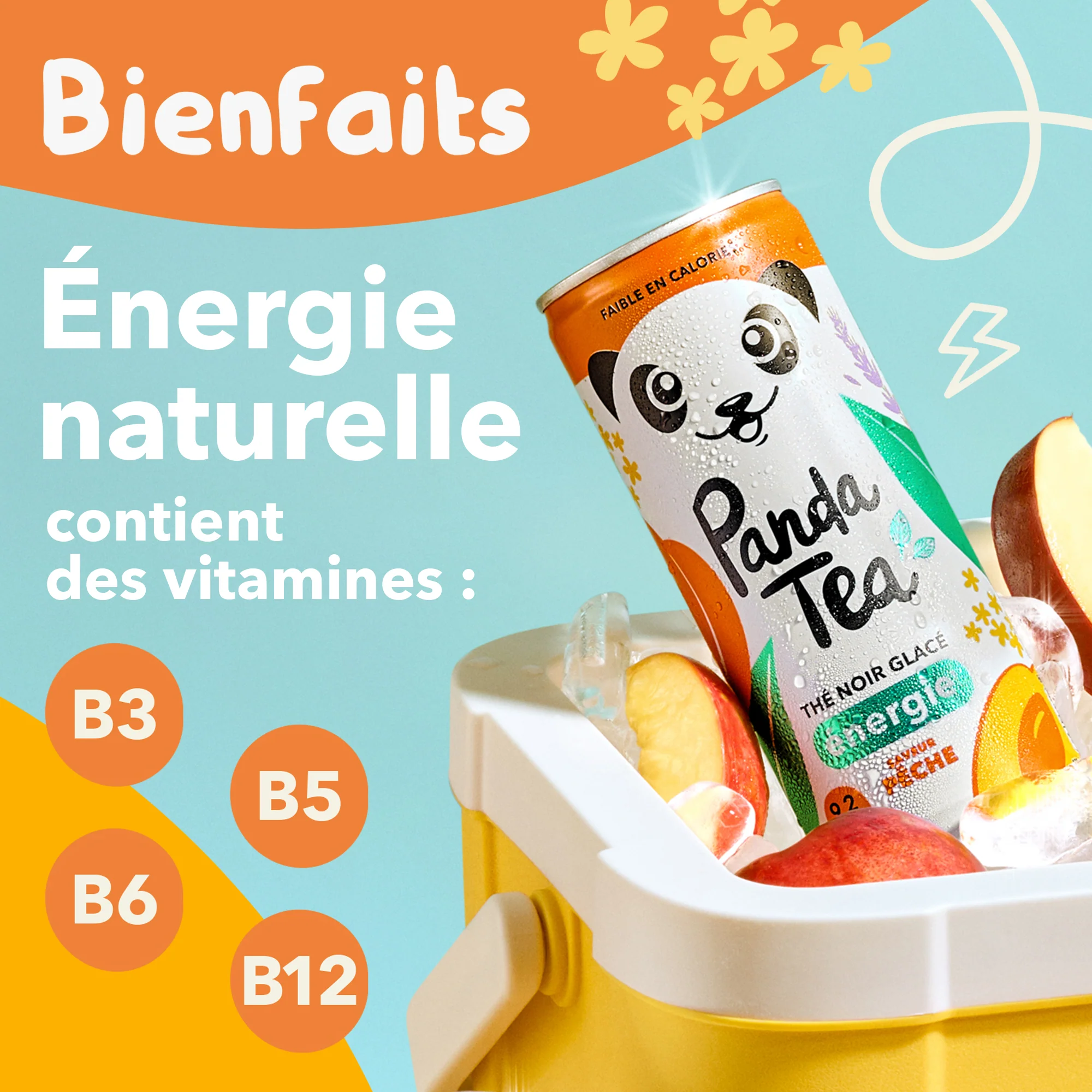 Thé Glacé Énergie - Saveur Pêche - Image 5