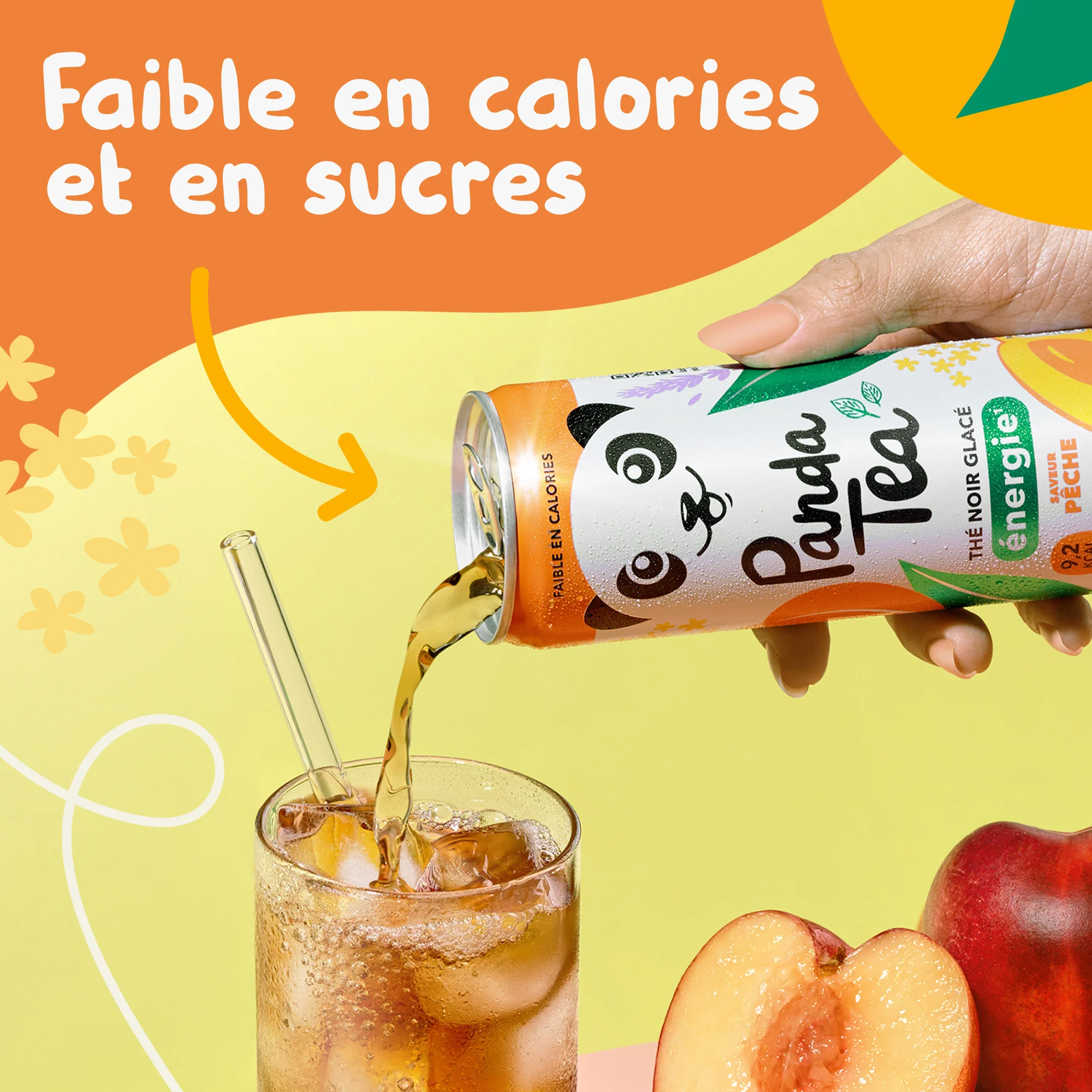 Thé Glacé Énergie - Saveur Pêche - Image 6